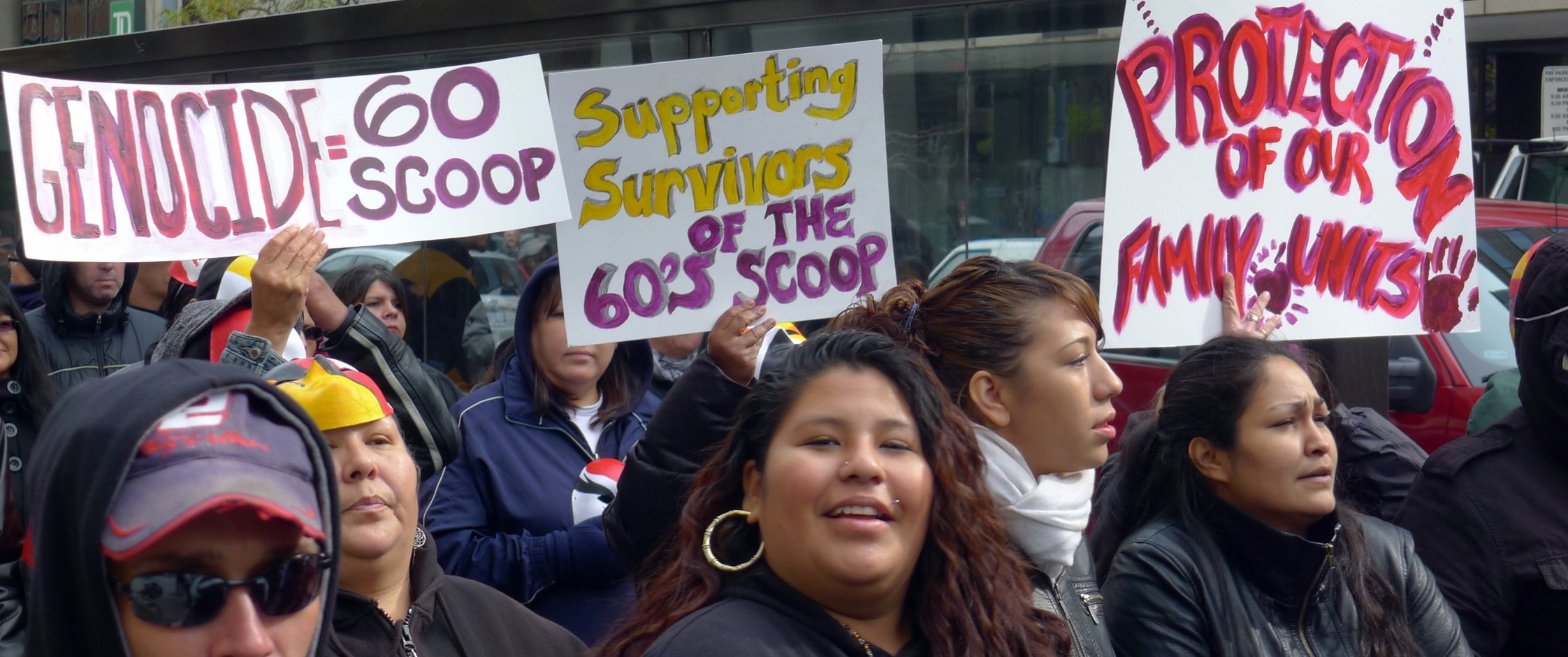 Sixties Scoop protest